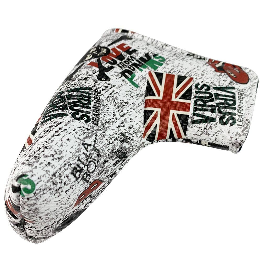 SPORTSNICE Golf Putter Durable Protective Cover Golf Training Equipment Protector Case PU Leather ic Closure Golf Mallet Putter Cover Golf Head Cover Putter Headcover Golf Putter Cover
