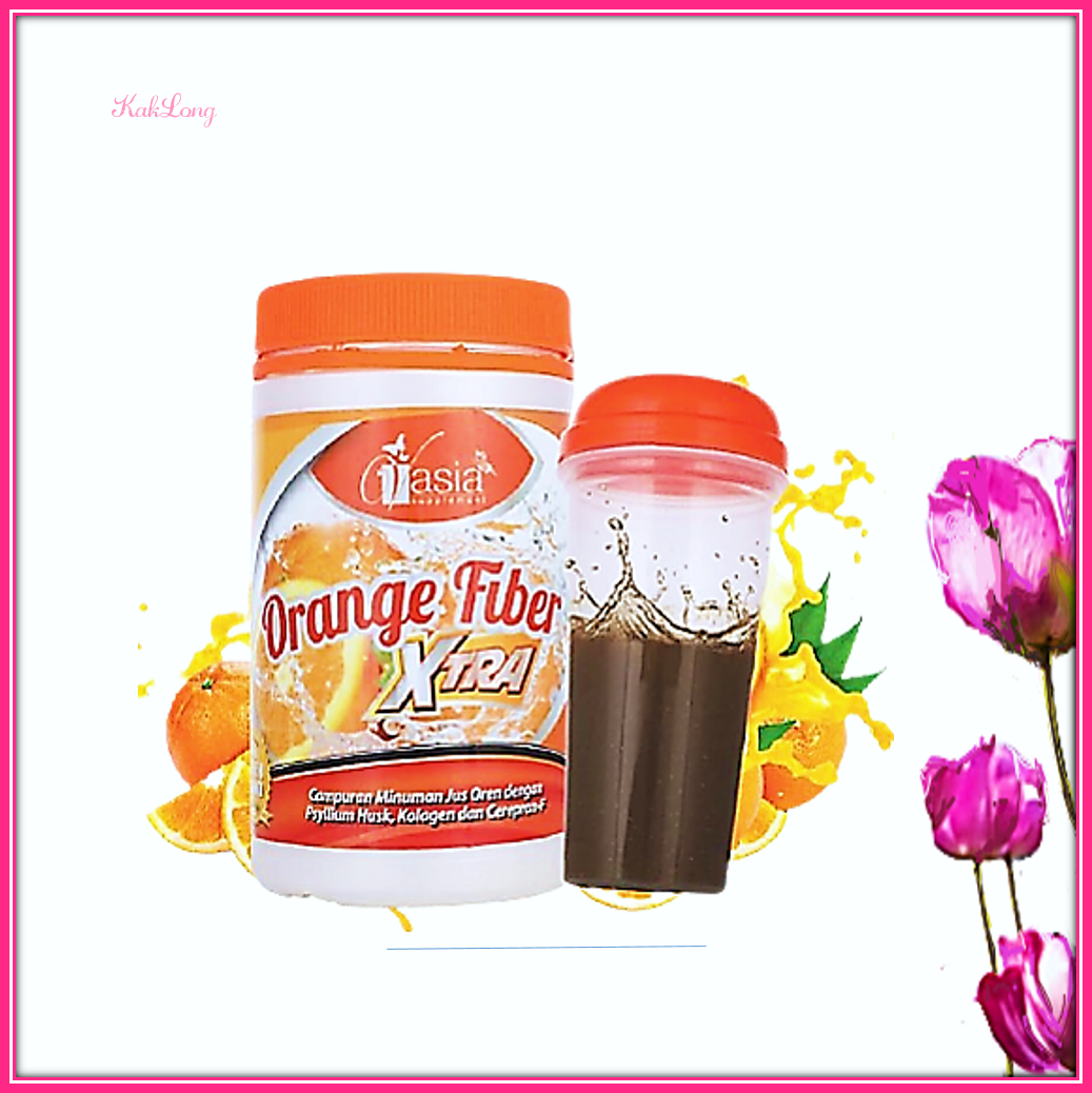 V ASIA ORANGE FIBER XTRA BOTOL 🎈 VASIA Lazada