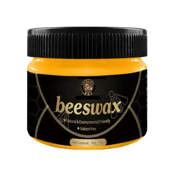 Hoopchina Wooden Seasoning Beeswax Traditional Beeswax Polished