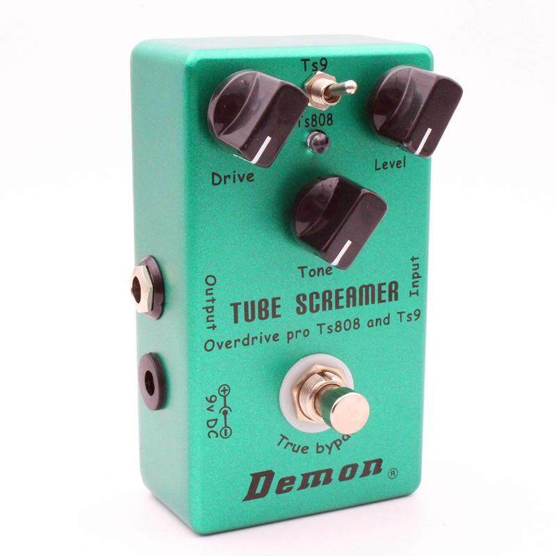 MOSKY Demon TS808 Tube Screamer Overdrive Pro Vintage Electric Guitar Effect Pedal Malaysia