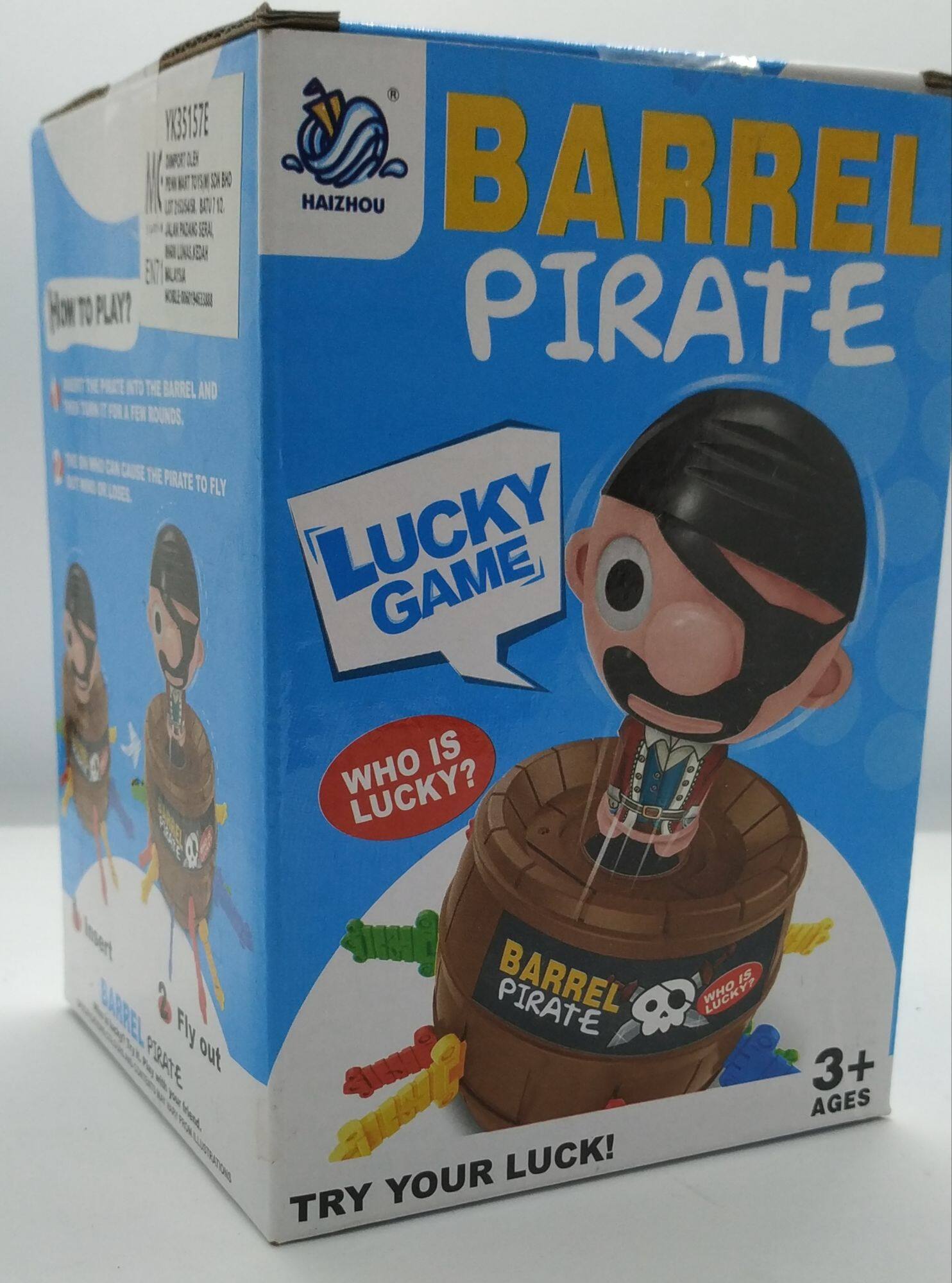 Barrel Pirate For Lucky Game👍👍👍Ready Stock 👍👍👍Fun Game👍👍👍Gift For  Kids🎉🎊🎈🎆🎁 | Lazada