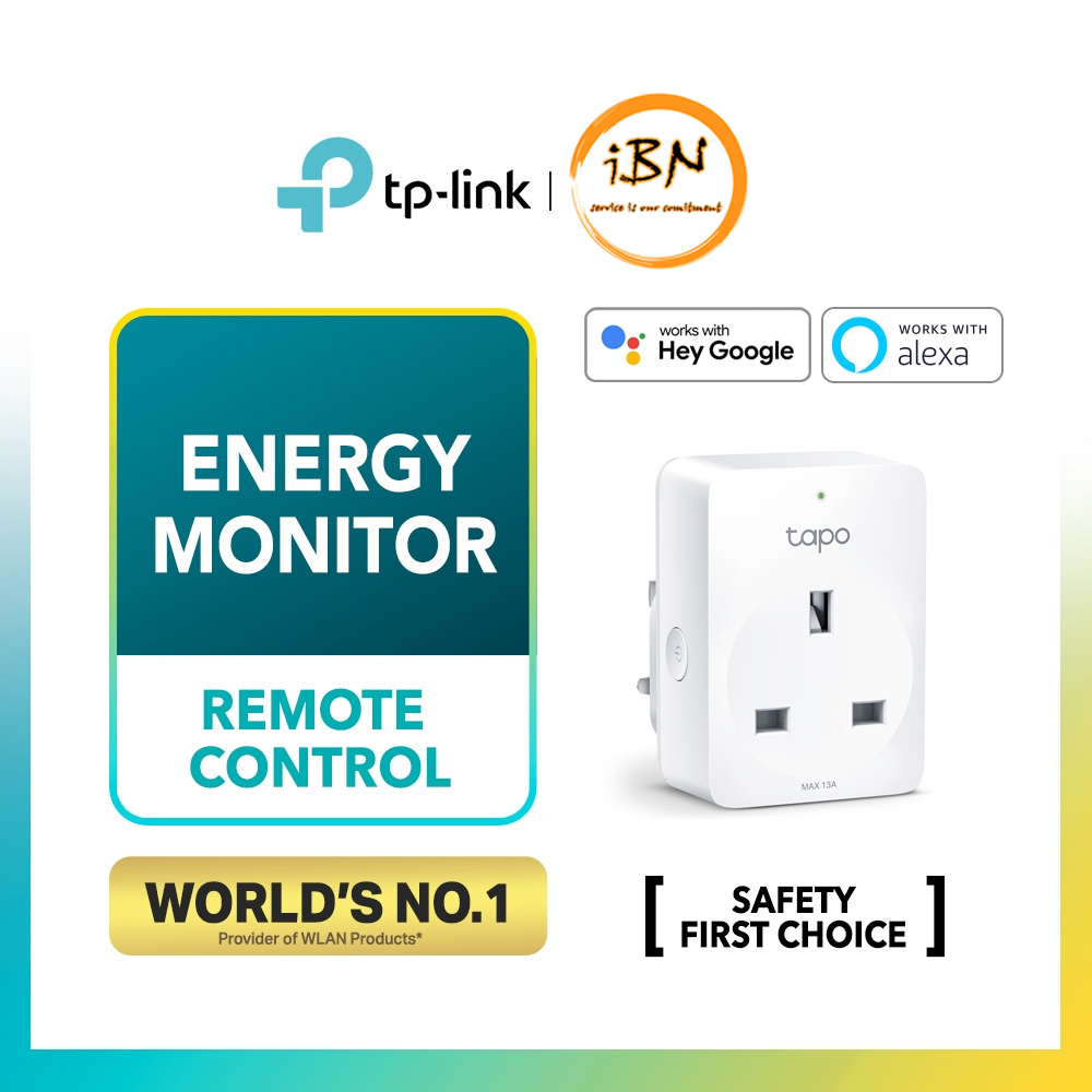 Tapo P110 Energy Monitoring Smart WiFi Plug(Works with Google Assistan