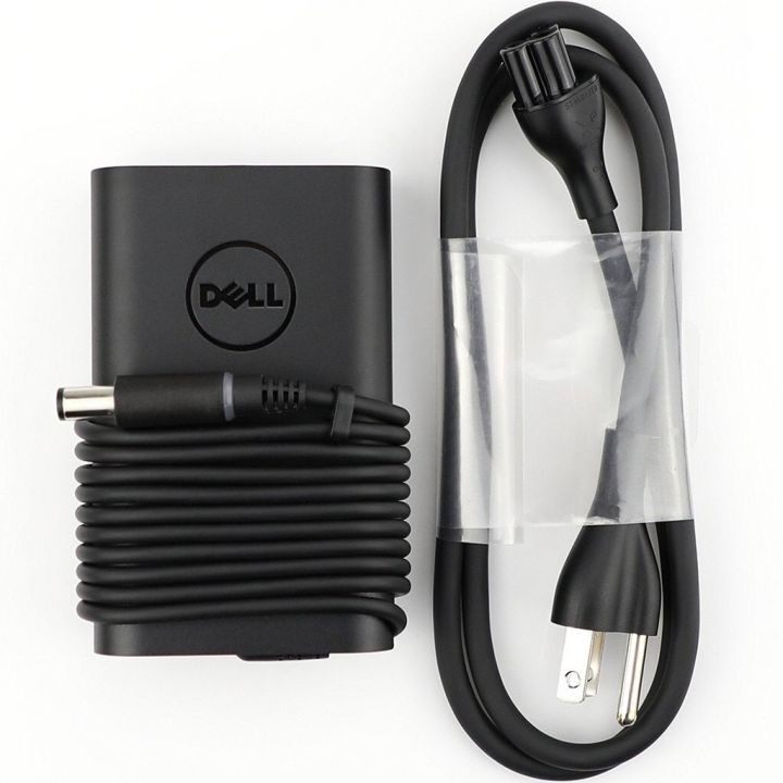 Sạc laptop dell oval 19.5v-3.34a 65w bản gốc bóc máy