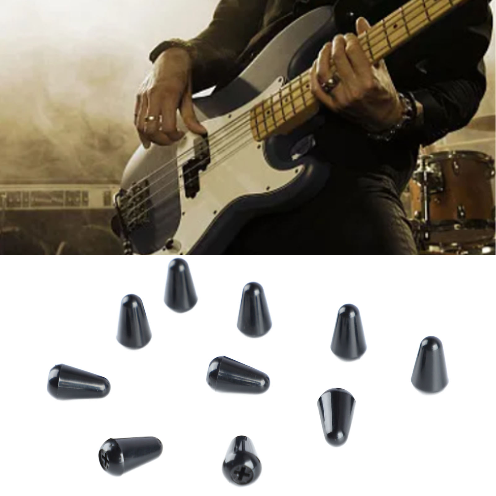 3 Way 5 Way Switch Cap Female Thread Replacement Portable Pickup Selector Switch Tip for Performance