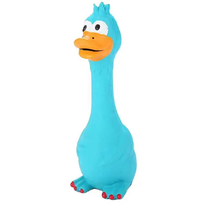 soft chicken dog toy