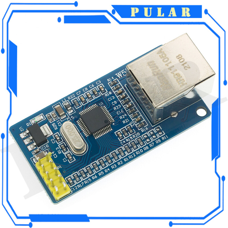 USR-ES1 w5500 mạng Ethernet Module phần cứng SPI để LAN/ Ethernet TCP / IP 51 / STM32 vi điều khiển chương trình trên w5100