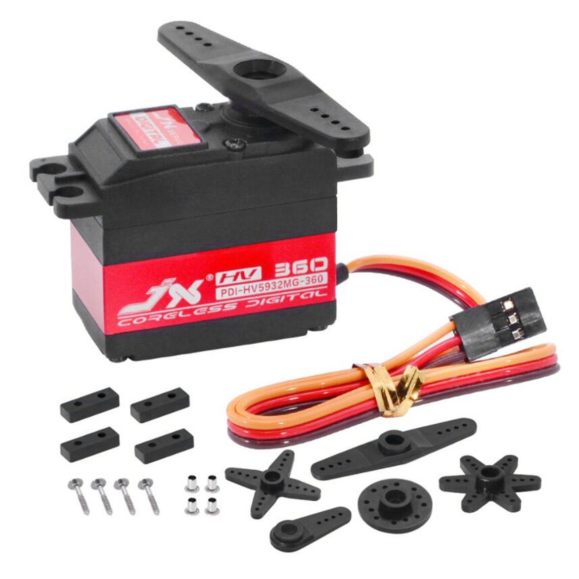 Rocktv jx pdi-hv5932mg-180 servo for remote control gear servo accessories