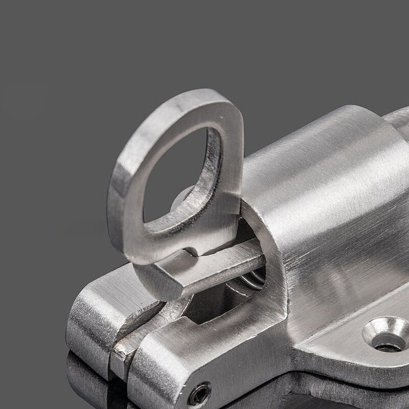 Security Automatic Window Gate Lock Spring Load Bolt Latch Self-Closing Spring Door Lock Door Latch for Office Hotels