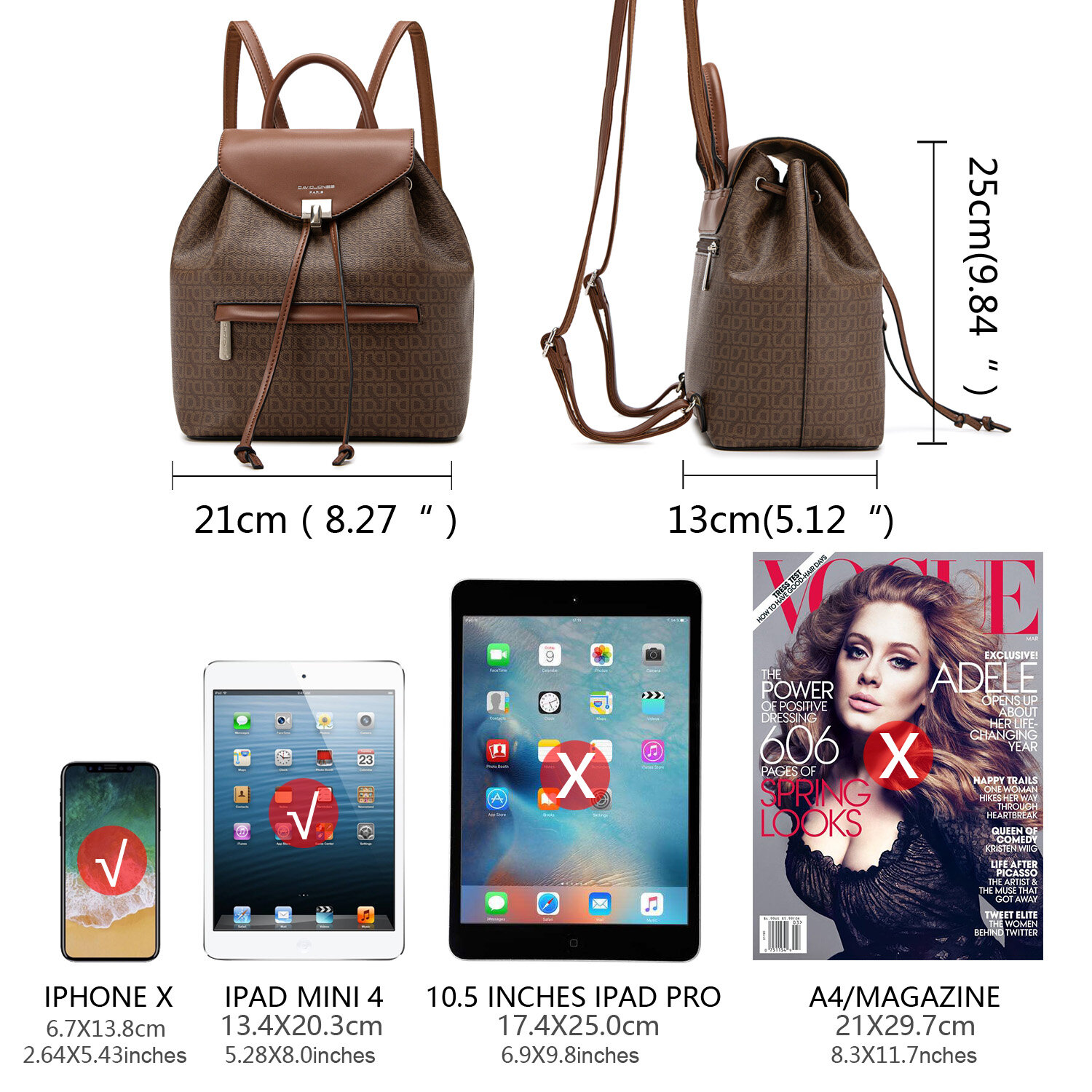 David Jones Paris balo da nu ba