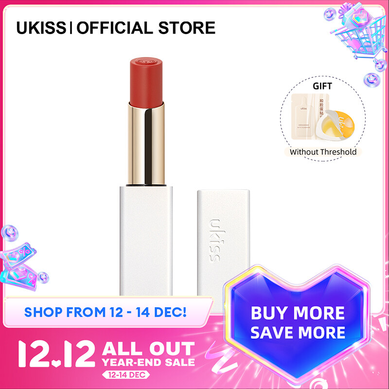 UKISS Son Môi Son Lì Nhung Không Phai Không Dính Son Dưỡng Ẩm Lâu Trôi Màu Sắc Phong Phú Mỹ Phẩm Trang Điểm Mua 2 Giảm Giá 25%