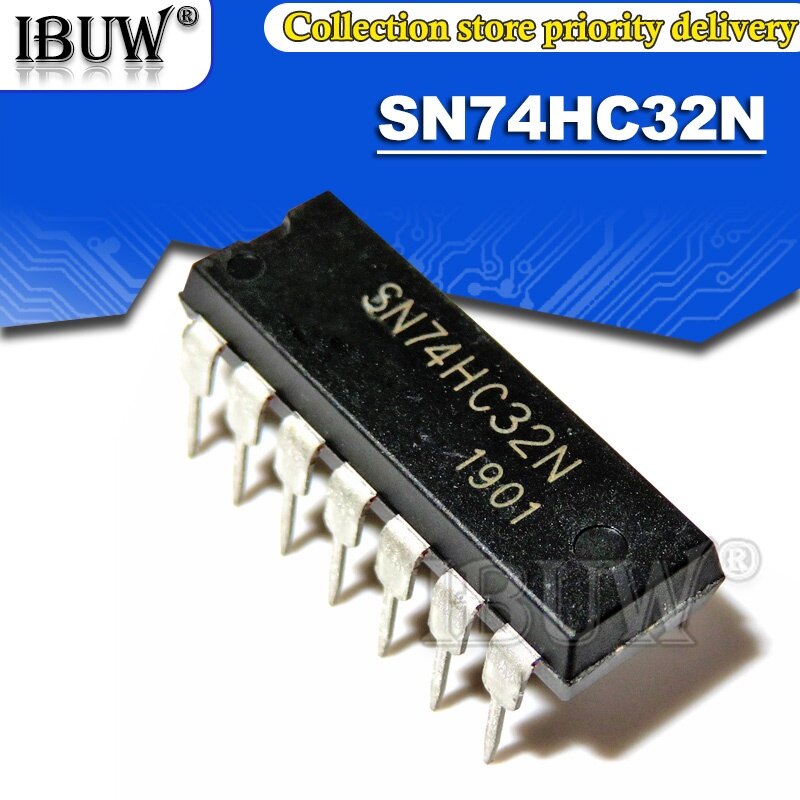 10pcs sn74hc32n dip14 sn74hc32 74hc32n 74hc32 dip integrated ic