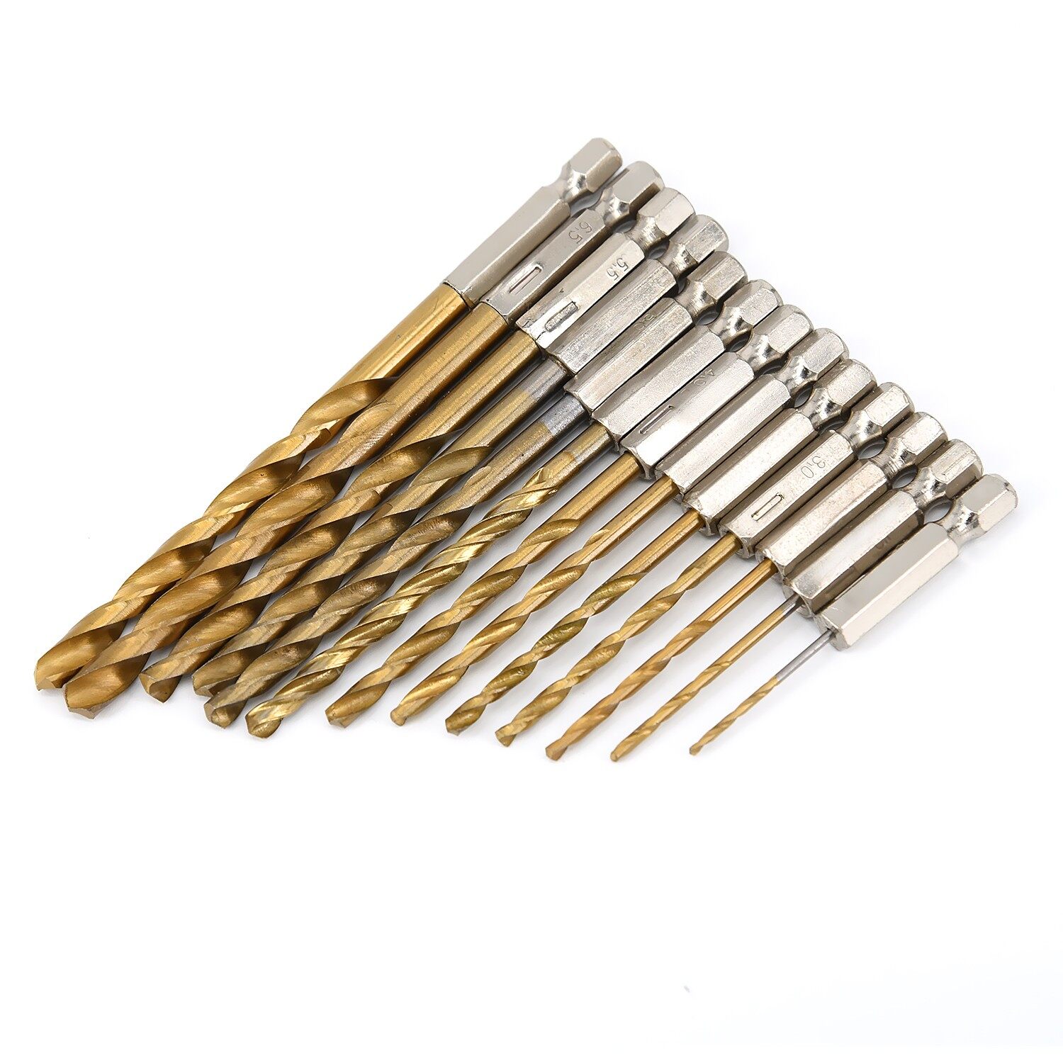 13pcs High Quality Drill Set Drill Bits High Speed Steel HSS Drill Bit Set Tool