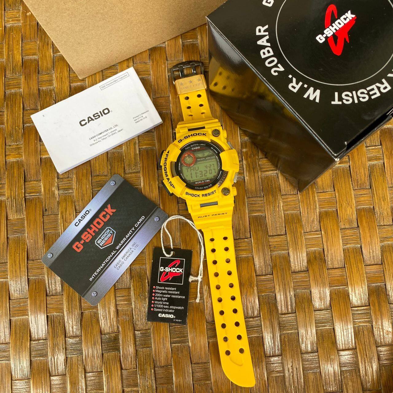 G-SH0CK FROGMAN YELLOW 35TH ANNIVERSARY GWF-1000 EDITION Digital