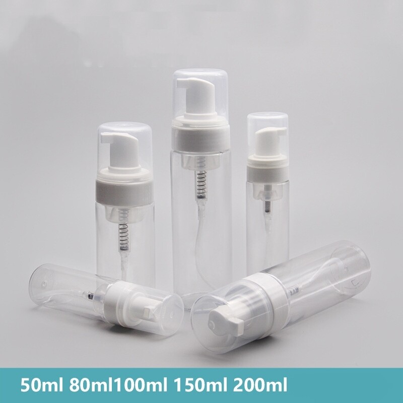 Hộp Đựng Du Lịch 50Ml/80Ml/100Ml/150Ml/200ML Chai Bơm Xốp Vỉ Trong Suốt 100Ml Rỗng Tự Làm Tạo Bọt