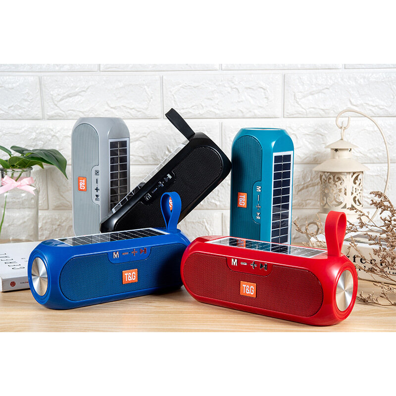 Banchugw 2023 Hộp Nhạc Stereo Không Dây, Sạc Tự Động Năng Lượng Mặt Trời, Loa Bluetooth Ngoài Trời Chống Nước Và Chống Ẩm Dành Cho Trung Tâm Âm Nhạc