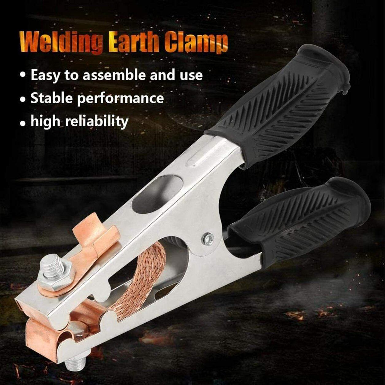 [Sale Price] 500A Ground Clamp Arc Welding Ground Clamp Electroplated Welding Earth Clamp
