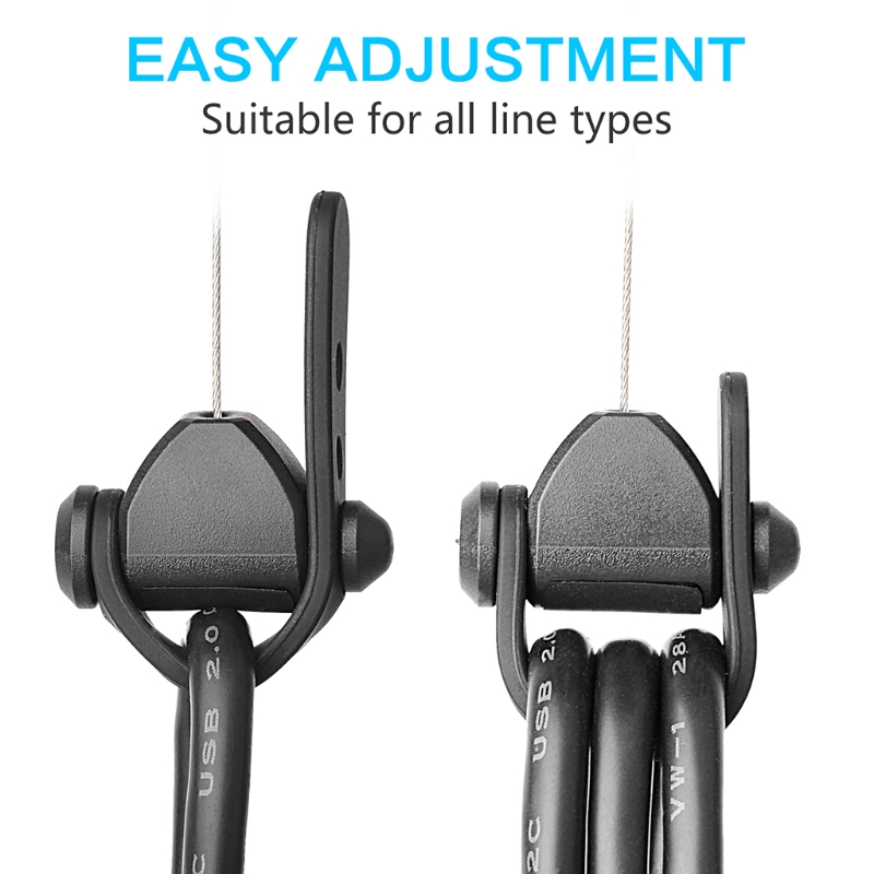3/6pcs Silent VR Cable Management Pulley System for HTC Vive Rift S PS Windows VR Accessory