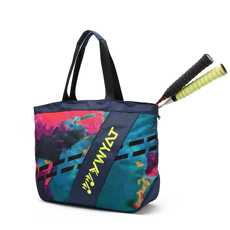 The New Sports Fashion Badminton Bag One Shoulder 2-3 Pack Handbag Men and Women Swimming Bag Simple and Small