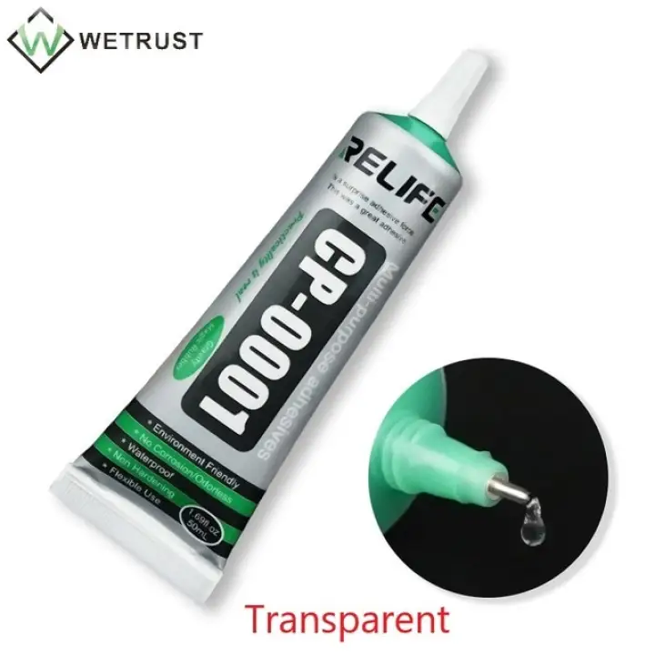 Relife 50ml Cp 0001 Transparent Adhesive Clear Liquid Glue Cp 0002 Black Glue Mobile Phone Frame Repair Lcd Screen Glass Glue Lazada Singapore