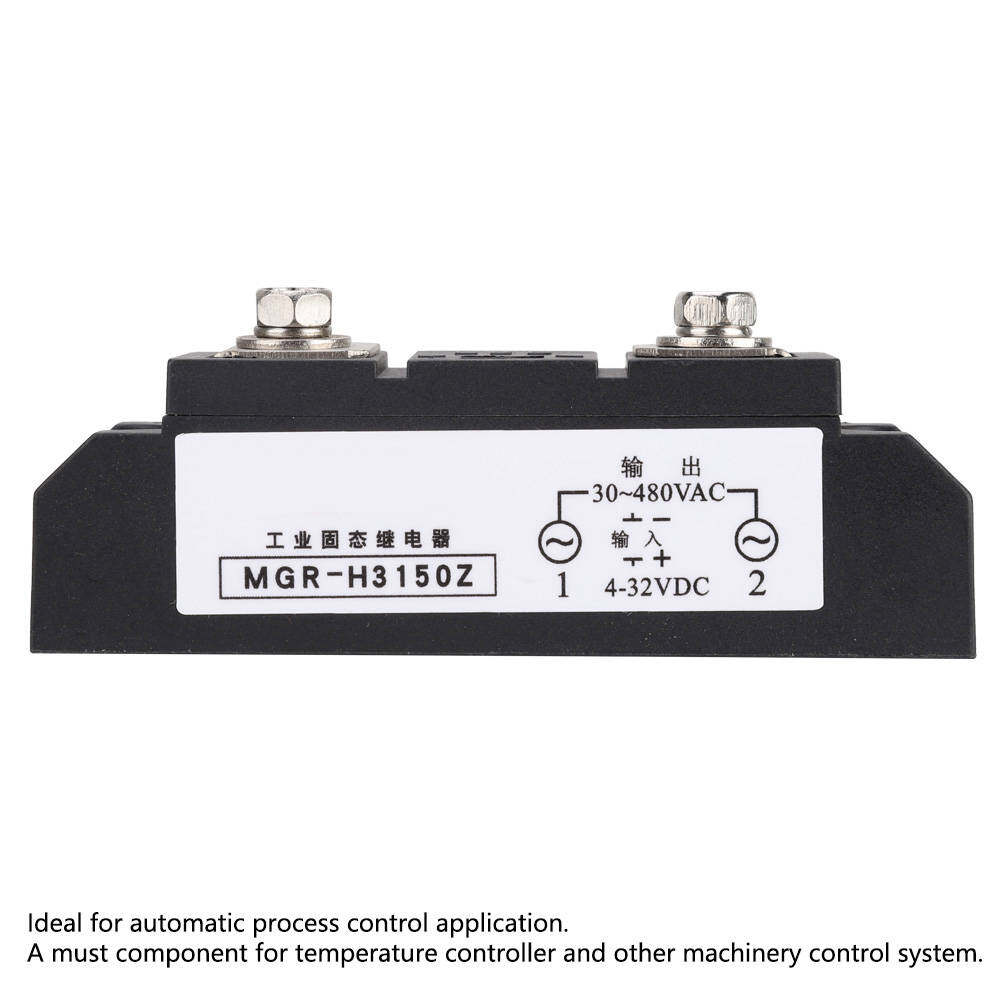 4 Types Industrial Solid State Relay DC Control AC SSR 80A / SSR 100A / 120A / 150A