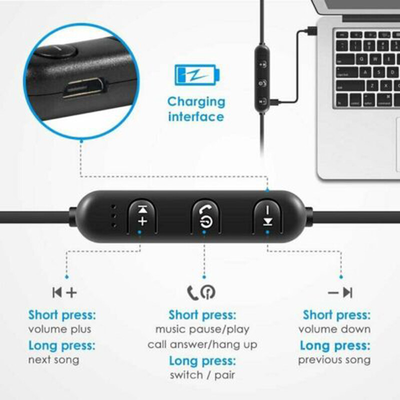 VTUOGE Tai nghe Bluetooth không dây Tai nghe stereo rảnh tay Xiaomi Redmi Huawei oppo vivo Sony Samsung Airdots Tai nghe điện thoại Android có micrô