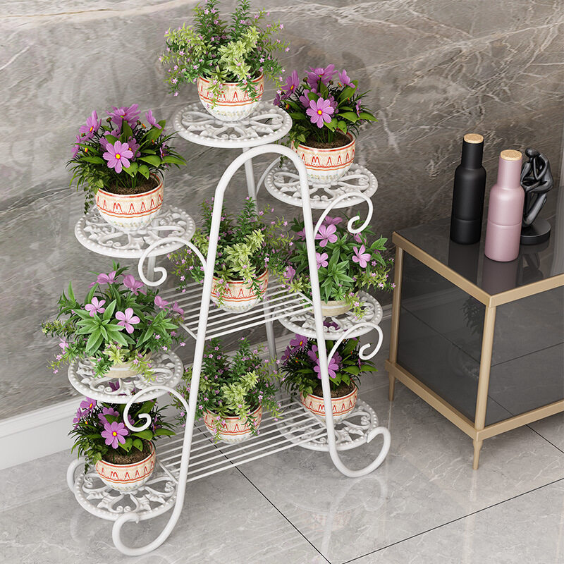 COLOGO 🥇 Flower Stand Rak Pokok Bunga Bertingkat Flower Pot Plants Rack