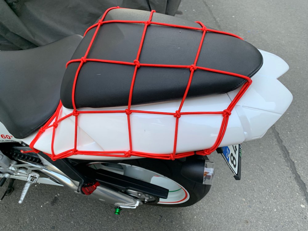 Universal bungee net motorcycle grid storage helmet cargo organization net for DUCATI MONSTER S2R 800 MONSTER S2R800