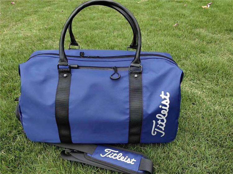 Original New product GOLF clothing bag lightweight shoes with the bag in waterproof GOLF travel bag black mail Titleist style