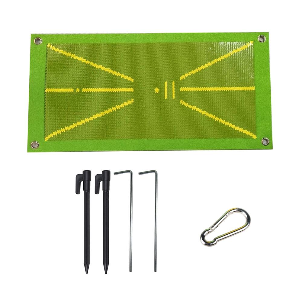 Golf Training Mat For Swing Detection Batting Ball Trace Detection Mat Swing Path Pads Swing Practice Pads Golf Training Pad