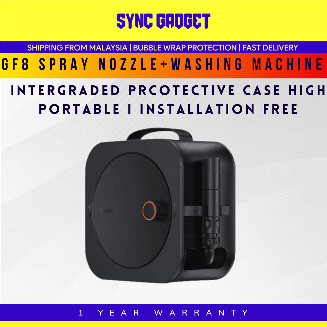BASEUS GF8 Self Storage Car Wash High Pressure Water Gun Spray