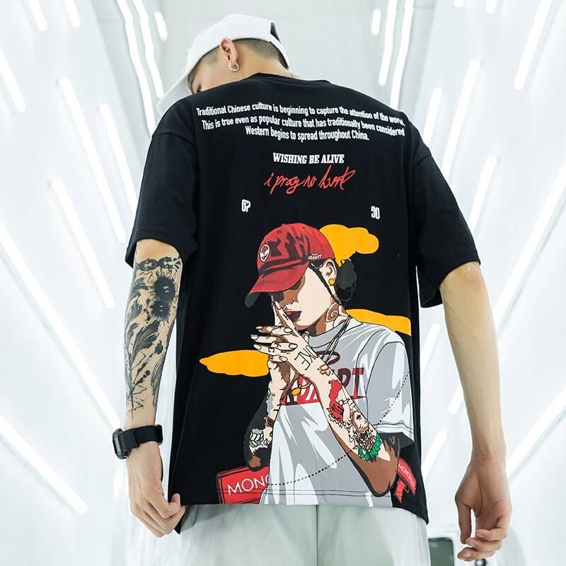 hip hop t shirt for girls
