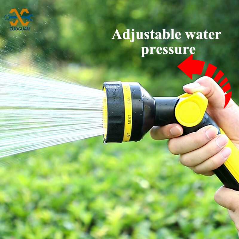 Garden irrigation system Watering set Watering sprinkler head Multi-function adjustable water intensity Watering Household water hose