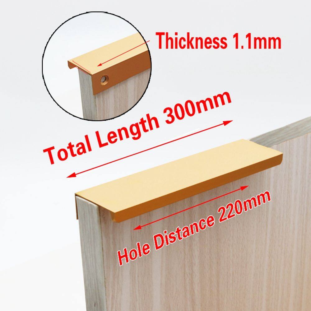 SYXQUS Bedroom Hidden Door Kitchen Cupboard Cupboard Handles Drawer Knobs Furniture Hardware Furniture Handle Cabinet Pulls