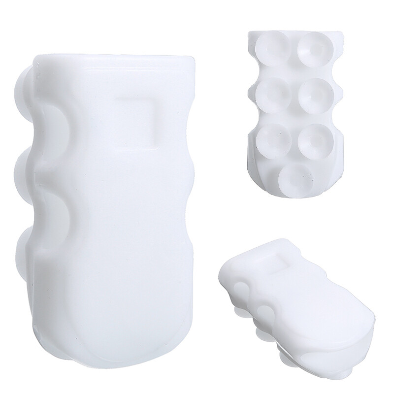 BOKALI 1PCS Silicone Vòi Hoa Sen Head Chủ Khung Phòng Tắm Cốc Hút Chân Đế Công Cụ Cầm Tay