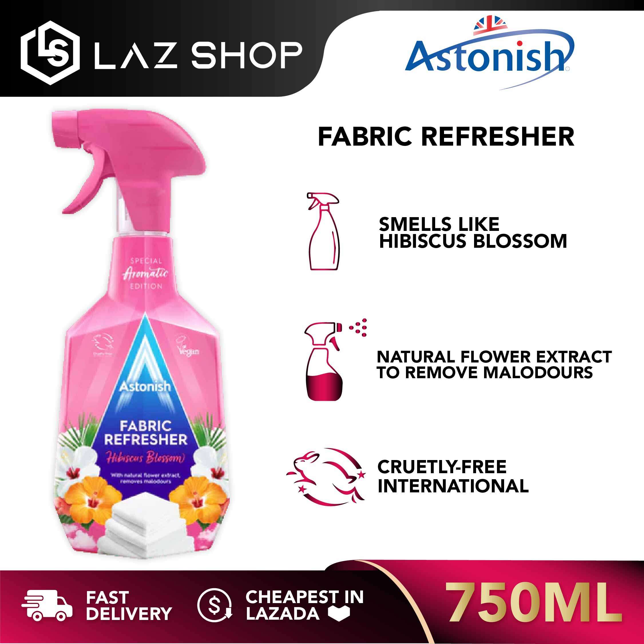 Astonish 750ml Fabric Refresher Hibiscus Blossom CLNC3430PE C3430PE