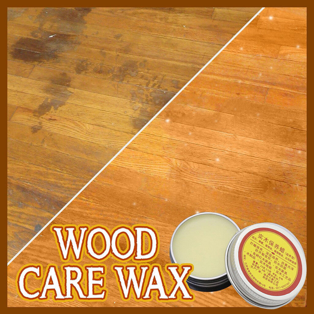Polo Mall ไม ข ผ งสำหร บด แลไม น ำตาล Wax, How To Fix Worn Spots On Hardwood Floors