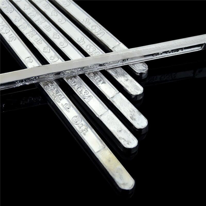 1PC Soldering Lead Bar 400g High Brightness Pure Tin Solder Rod No Lead Soldering 63/37 Low Melting Point Antioxidant Sn Welding Wires Tool