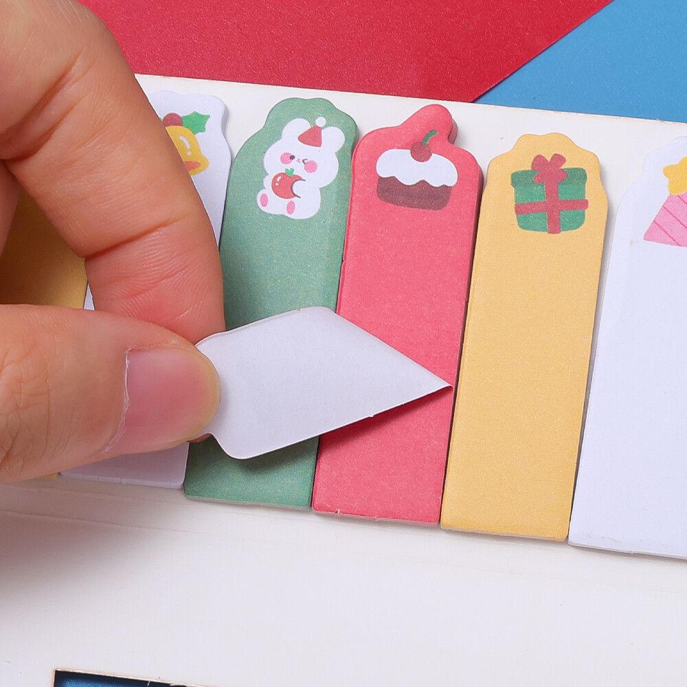 120 tờ giấy ghi chú Post It giáng sinh sinh sinh viên Ins dễ thương ghi chú dán