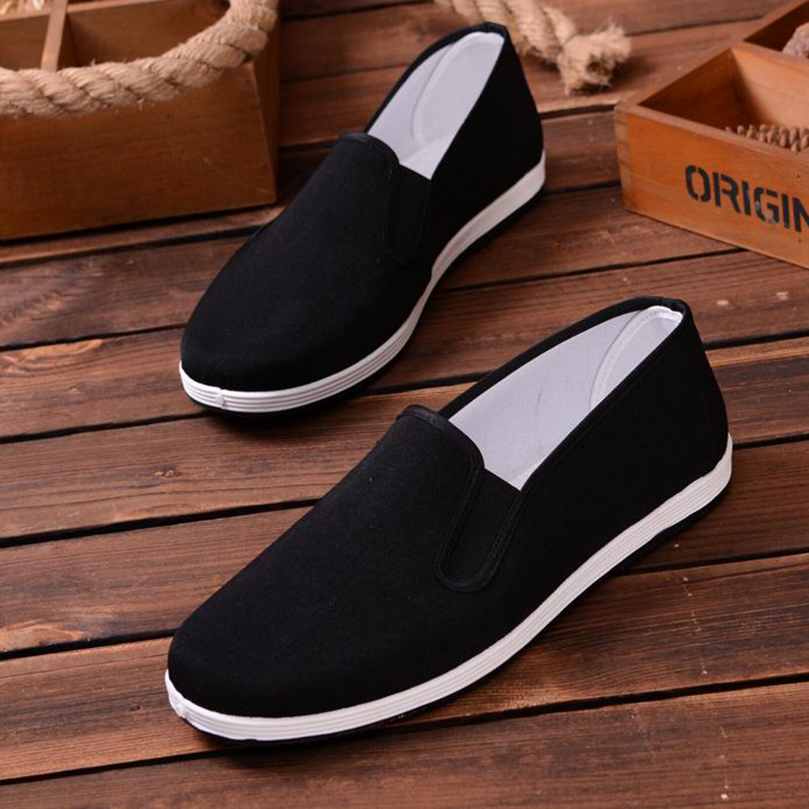 Baoblaze Giày Dép Tông Tai Chi Võ Thuật Kung Fu Truyền Thống Trung Quốc