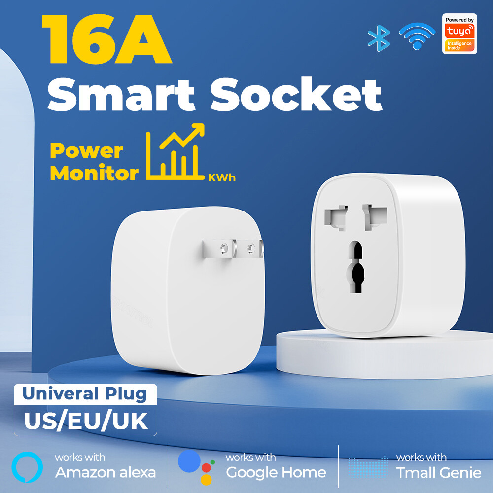 EL style Graffiti WIFI smart home multi-function socket Anglo-American European gauge plug converter remote control mobile phone voice timing