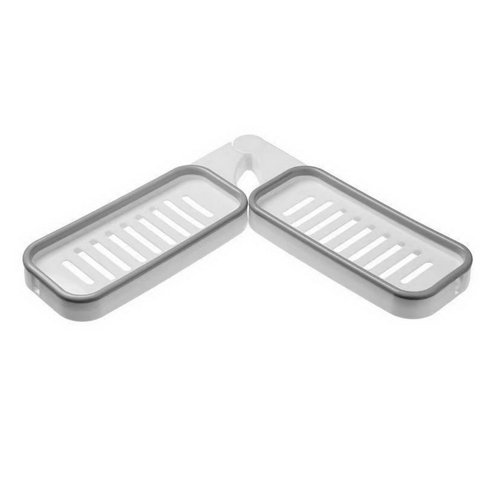 Rotating Storage Shelf Wall Mount Corner Shelf Space-saving Rotatable Corner Shelf for Bathroom Storage No Drilling Needed Organize Shower Essentials with This Hollow Drain Rack Ideal