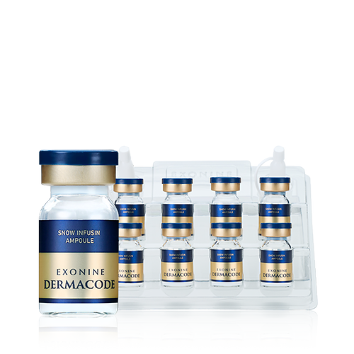 美容液 EXONINE DERMACODE SNOW INFUSIN AMPOULE RUBYCELL] EXONINE DERMACODE SNOW INFUSIN AMPOULE 6ml x 18ea