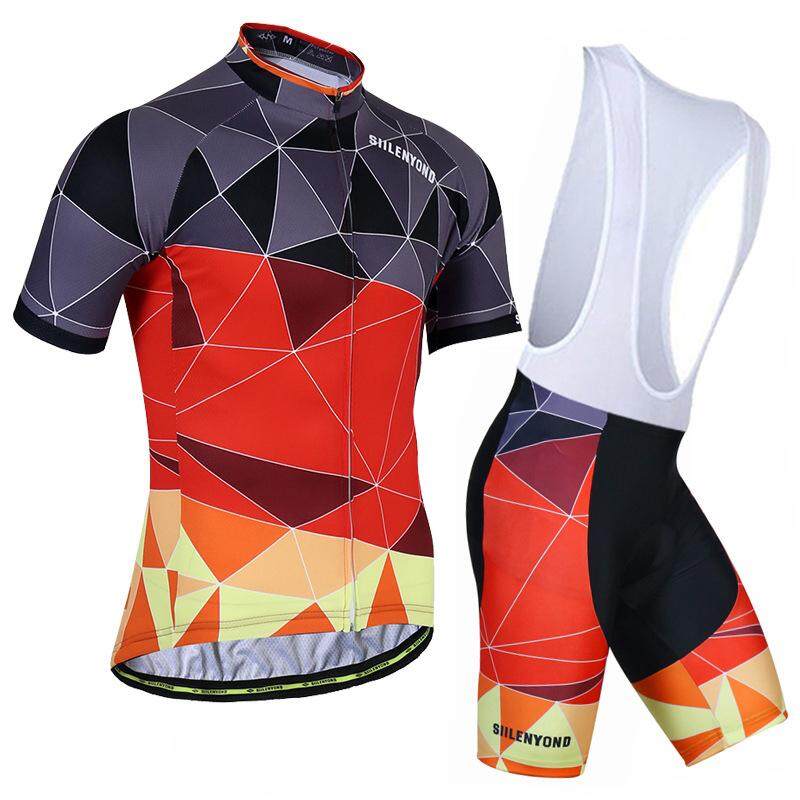 cycling bib and jersey set