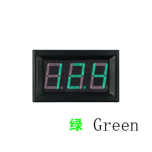 Two-wire dc voltmeter head dc4.5v-30.0v reverse connection protection 0.56 inch led digital voltmeter