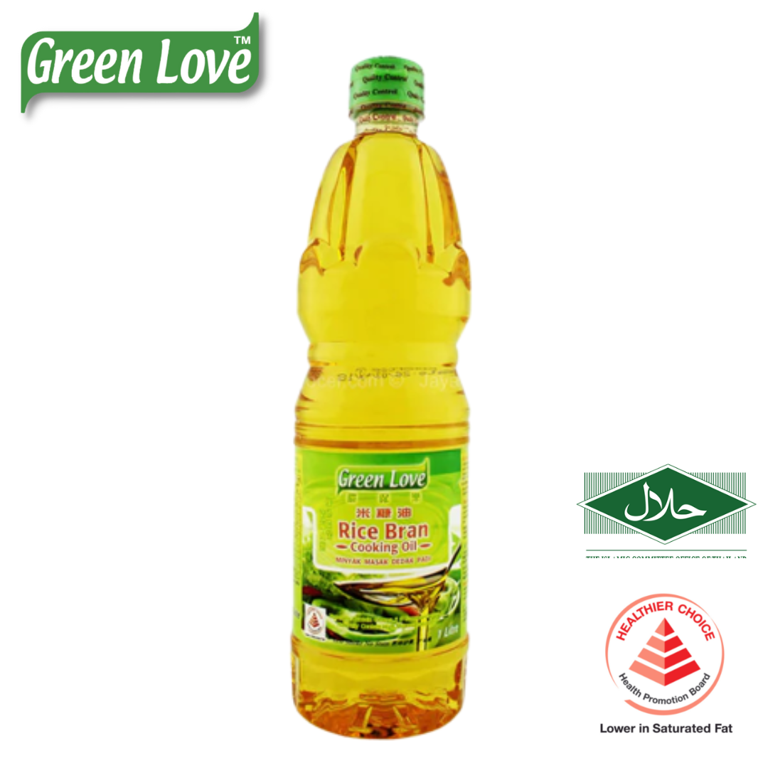 GreenLove Rice Bran Cooking Oil 1L | Lazada