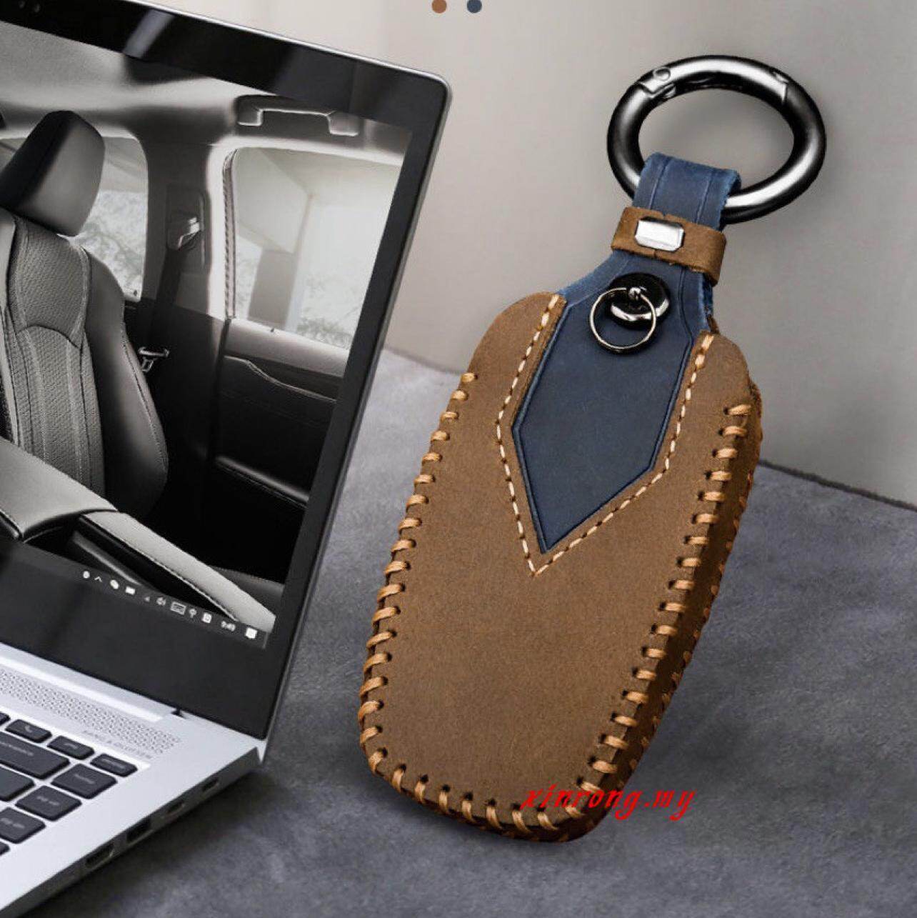 Custodia Portachiavi Auto KUNIO In TPU Per Mazda – Adatta Per CX-5, 2, 3, 6, MX5 – 2 Pulsanti, Rosso Con Bordo Oro - 3