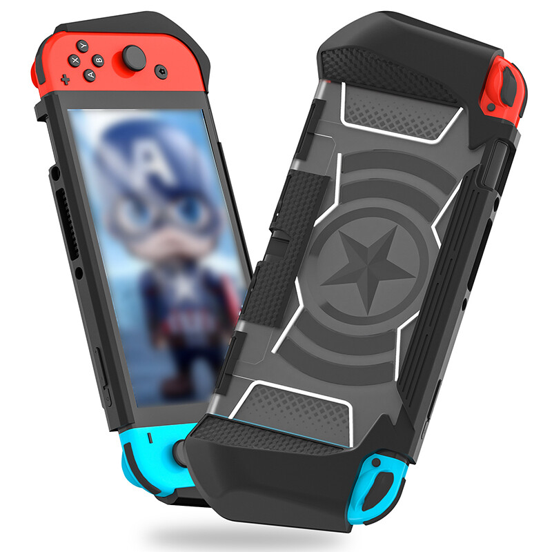 DISOUR Ốp Bảo Vệ OLED Cho Nintendo Switch Mới Cho Nintendo Switch Ốp OLED Ốp Bảo Vệ Chơi Game PC TPU Công Tắc OLED Phụ Kiện Công Tắc OLED