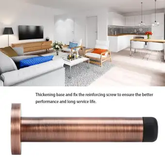 Room Bathroom Stainless Steel Electroplating Cylinder Door Stop