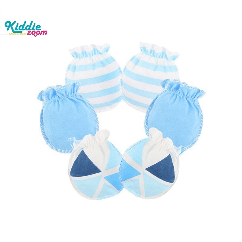 Kidddiezoom 4 set Baby gloves newborn cotton fashion gloves 0-12months
