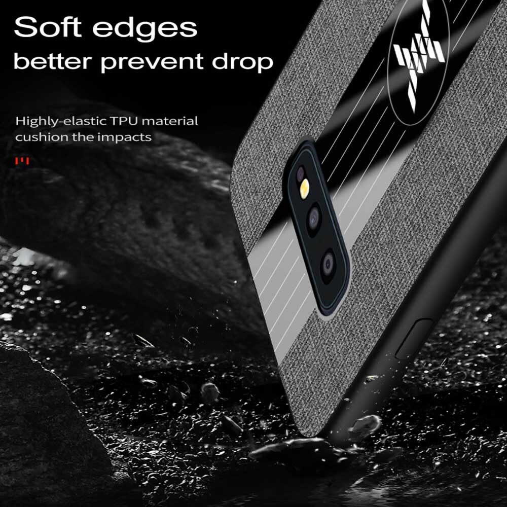 LEEWINDA For Samsung Galaxy S10E Phone Case, Leather Armor Cases Ring bracket Cover Shell